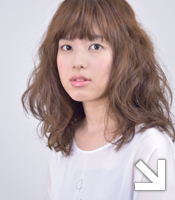 Hair　K.Okada/Make-up　Shiba